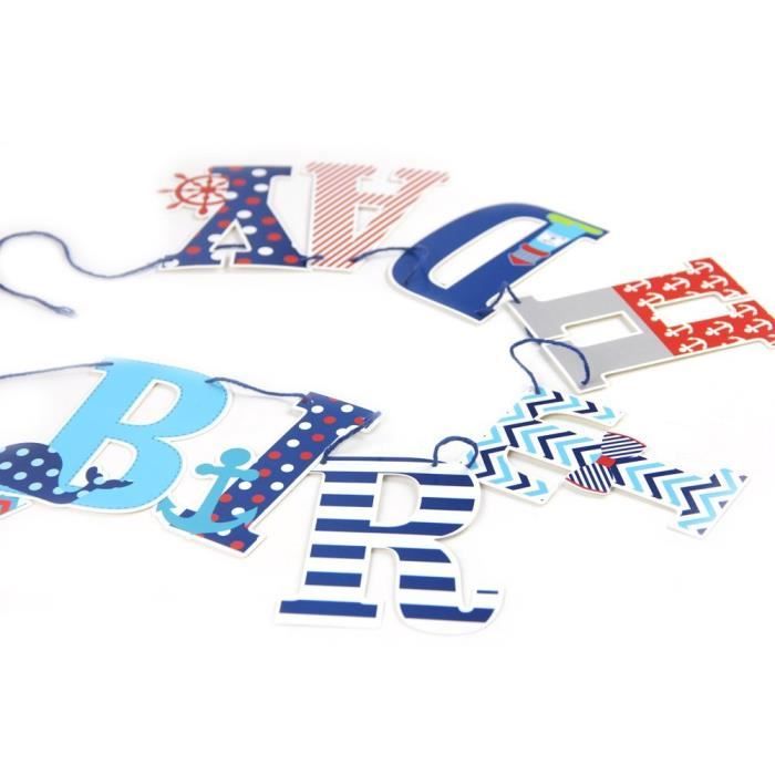 Sunbeauty Happy Birthday Anniversaire Marin Banderole Banner Guirlande Papier Decoration Anniversaire Garcon Decorations Et Accessoires De Fetes Bannieres Sunbeauty Happy Birthday Anniversaire Marin Banderole Banner Guirlande Papier Decoration Anniversaire Garcon Decorations Et Accessoires De Fetes Bannieres