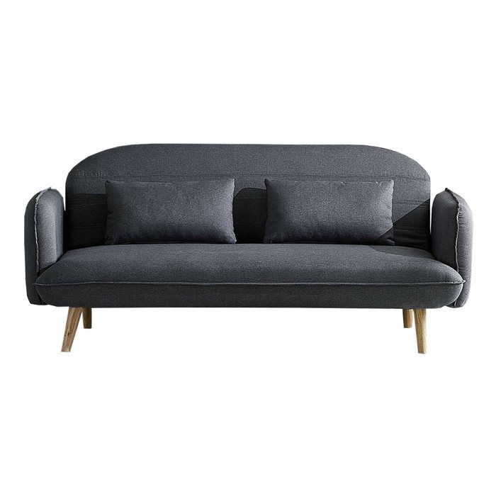 Sotchi gris - Canapé convertible scandinave - 3 places