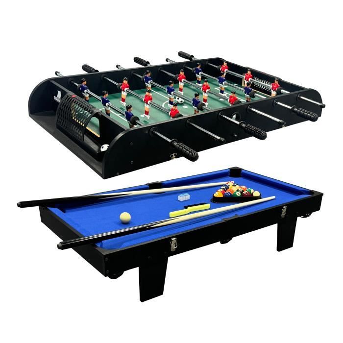 Cougar All-in-One 2-in-1 Table Multi Jeux en vert / bleu | Mini table ...