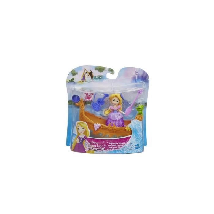 Mini Princesse Raiponce Et Son Bateau Poupee Disney Princesse Cdiscount Jeux Jouets