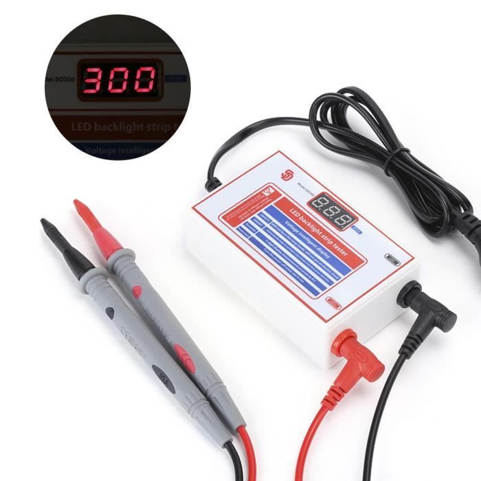 Testeur LED Portable 2-150 MA - Pour Vérifier Luminosité Et Couleur Des LED, Alimentation 9V - 7