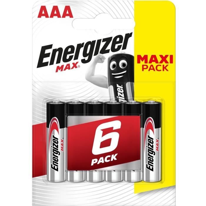 ENERGIZER Piles AAA Maxi pack x6 Cdiscount Bricolage — free download