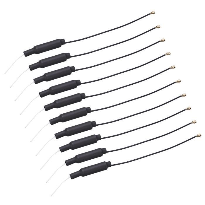 Lot De 20 Antennes 2.4G IPEX Pour Récepteurs Futaba FrSky - ABS, 15 Cm, Remplacement Fiable Pour RC Antenne Récepteur 2.4 GHz IPEX