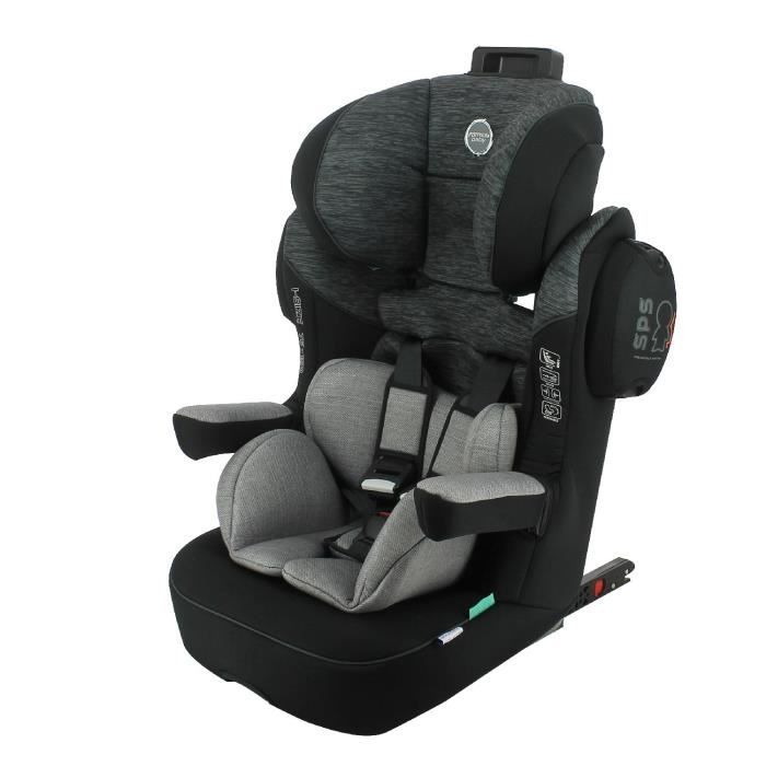 Siège auto - FORMULA BABY - Gammafix Nova Grey - Isofix + top tether - Protections latérales