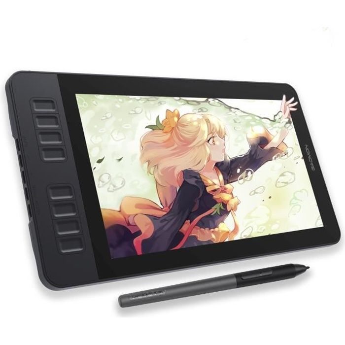 GAOMON PD1161 11,6 Tablette Graphique IPS HD Moniteur Dessin avec 8  Touches de Raccourcis et Stylet sans Pile 8192 Niveaux - Cdiscount  Informatique