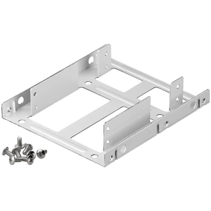 Adaptateur pour 2 HDDSSD 2.5'' dans baie 3.5'' - vue 4