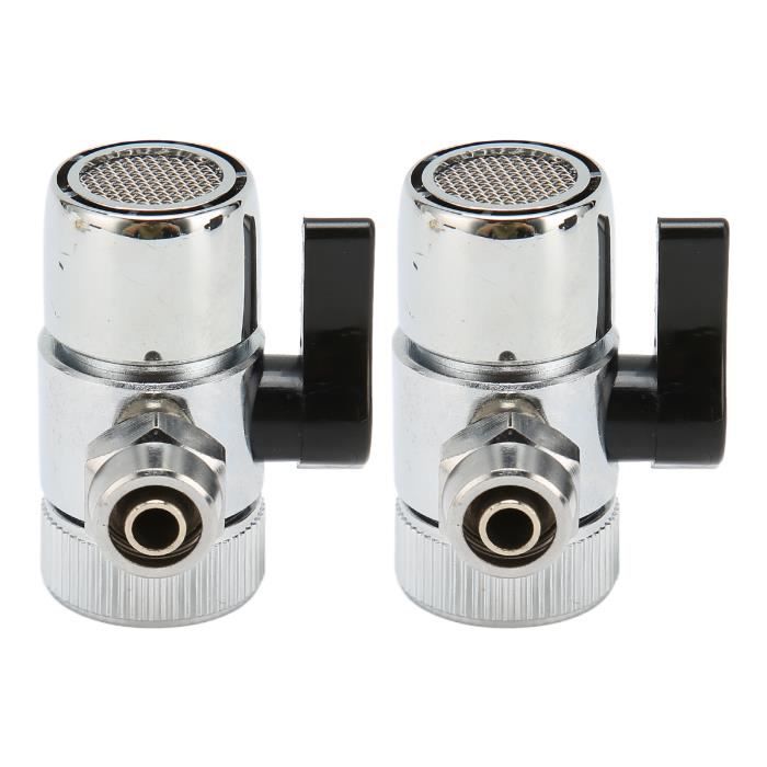 Adaptateur Vanne De Dérivation M22 Vers M24 - Pour Brancher Un Tuyau D'arrosage Sur Un Robinet De Cuisine