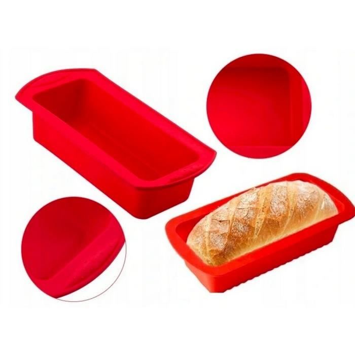 Moule à pain en silicone 21,6 x 11,4 - Moule à gâteau