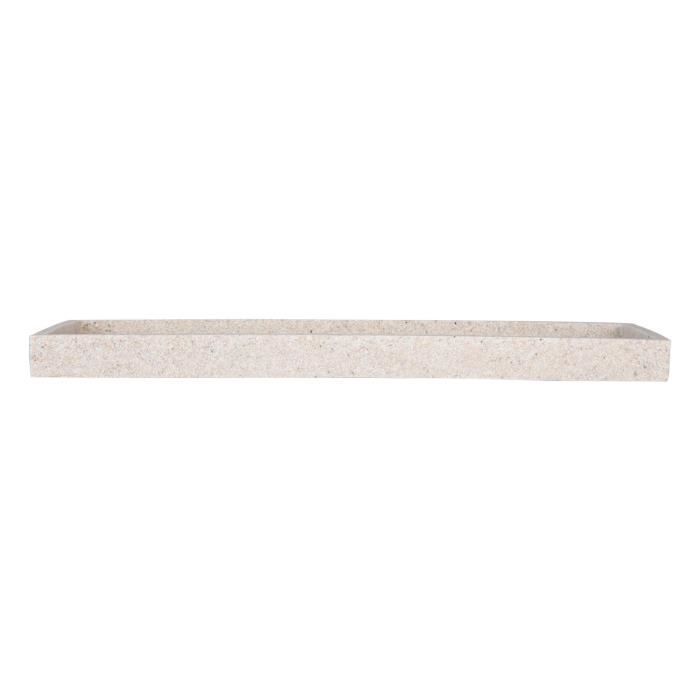Plateau Décoratif Blanc 22x12cm - Organisateur Salle De Bain Pour Bijoux, Cosmetiques & Bougies