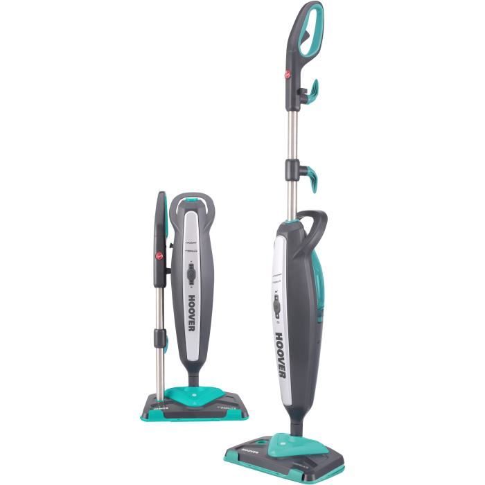 HOOVER Cap1700D Nettoyeur Vapeur Puissant 1700W Chauffe Rapide 30s 25 Min Autonomie Brosse Rectangulaire + triangulaire