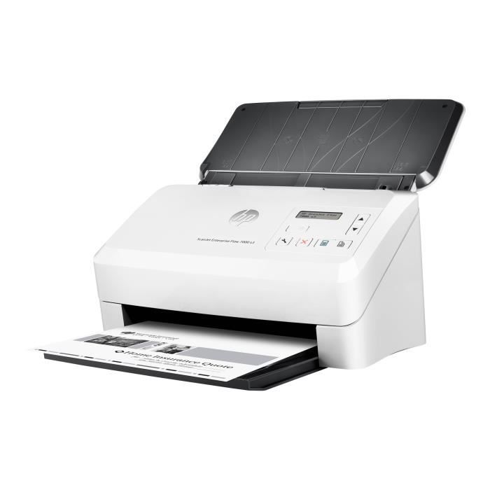 Scanner de documents HP Scanjet 7000 s3 – Recto-verso – 600 dpi – 75 ppm – Chargeur automatique de documents
