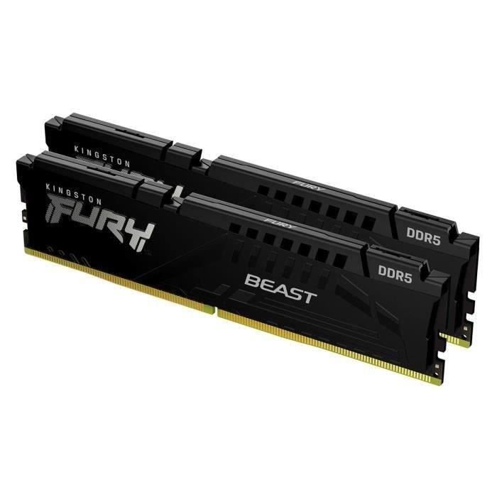 Mémoire RAM – KINGSTON – FURY Beast – 32 Go – DDR5 – 6000 Mhz CL36