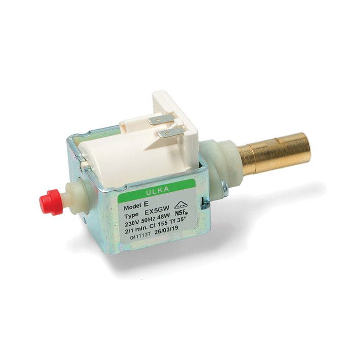 Pompe à Eau ULKA EX5GW 230V - 48W, Pression Max 15 Bars, Débit 650 Cm3/min - Pour Machines à Café Automatiques Et Porte-filtre