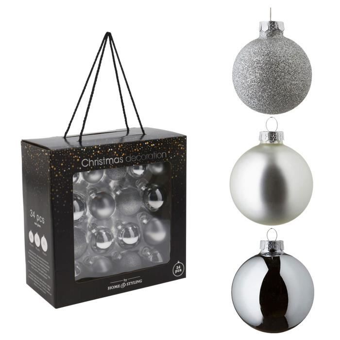 Boules De Noël Maisonnettes En Verre Soufflé - Ornements Sapin Vintage - Déco Intérieur Festif - 6