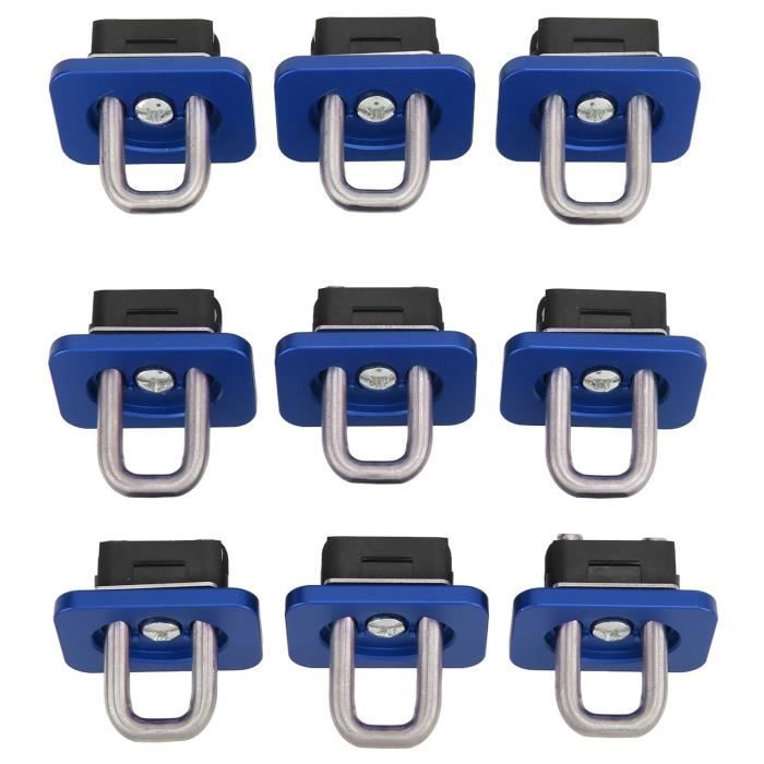 15 Points D’arrimage Ronds Pour Rail D’avion - En Aluminium, Pour Camping-car, Fourgon, Ambulance