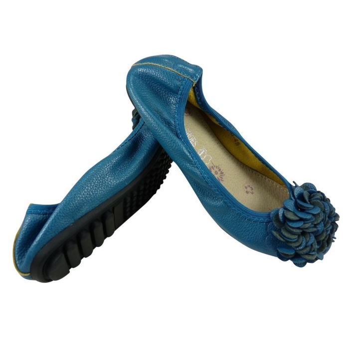 Ballerines GEOX En Daim Bleu Saphir - Taille 40 - Très Bon état (TBE) - Occasion