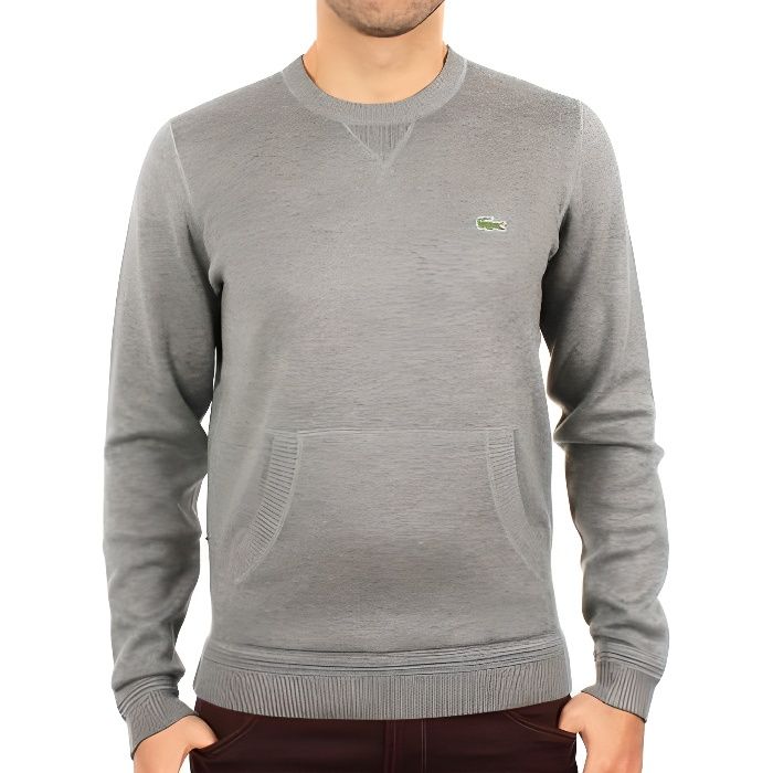 Pull LACOSTE Gris Cdiscount Pr t Porter