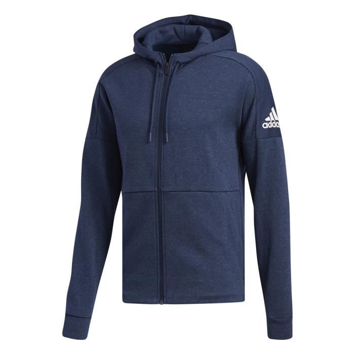 veste adidas bleu