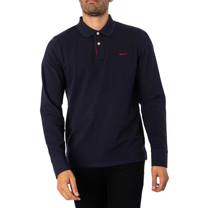 Gant polo long sleeve hot sale