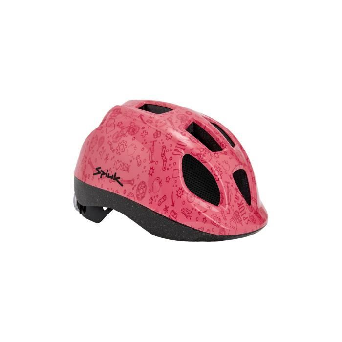 Casque vélo enfant Spiuk - rose - XS/S (46/53 cm) - Sécurité et confort pour les plus jeunes