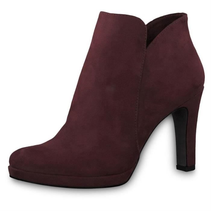 Bottines femme tamaris soldes