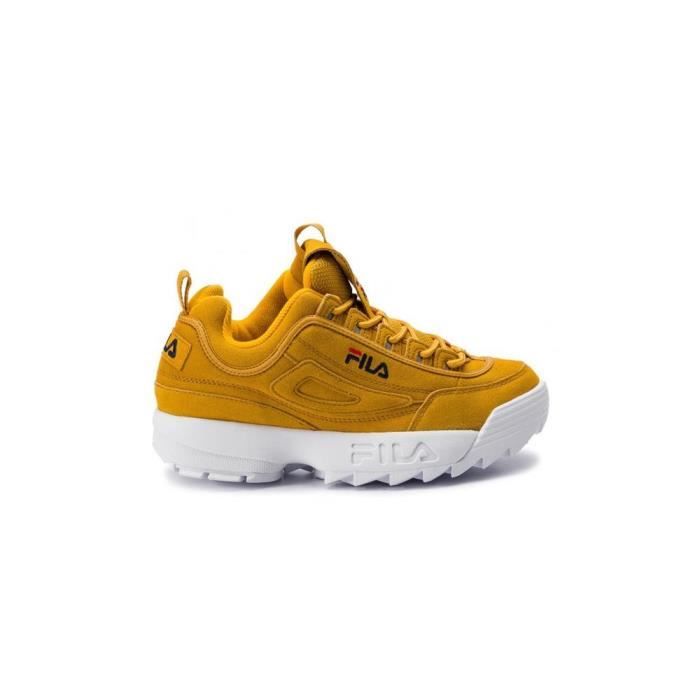 Fila jaune basket
