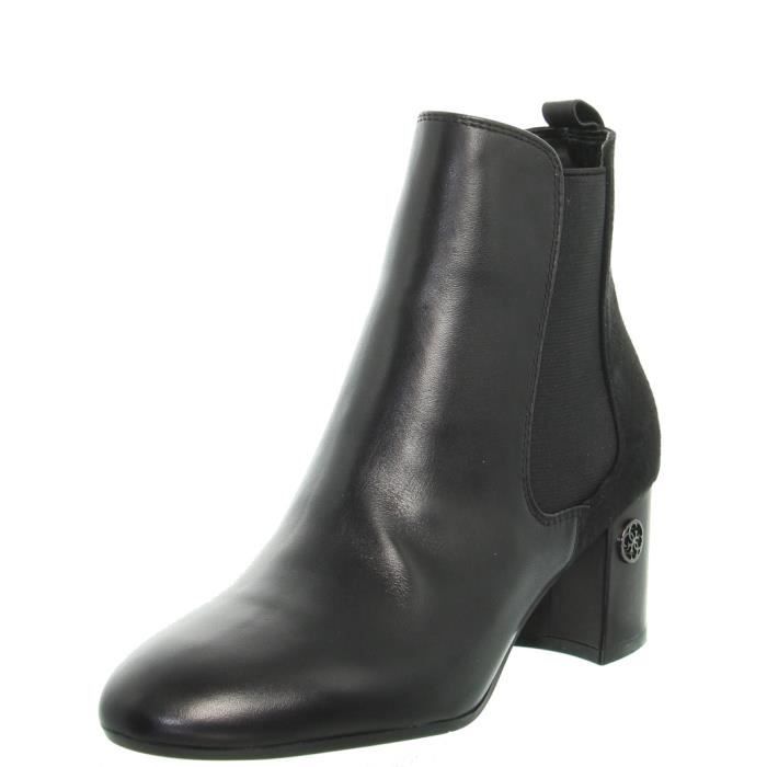 Guess Bottines Oliy Pour Femme, Noir 002, 36 EU
