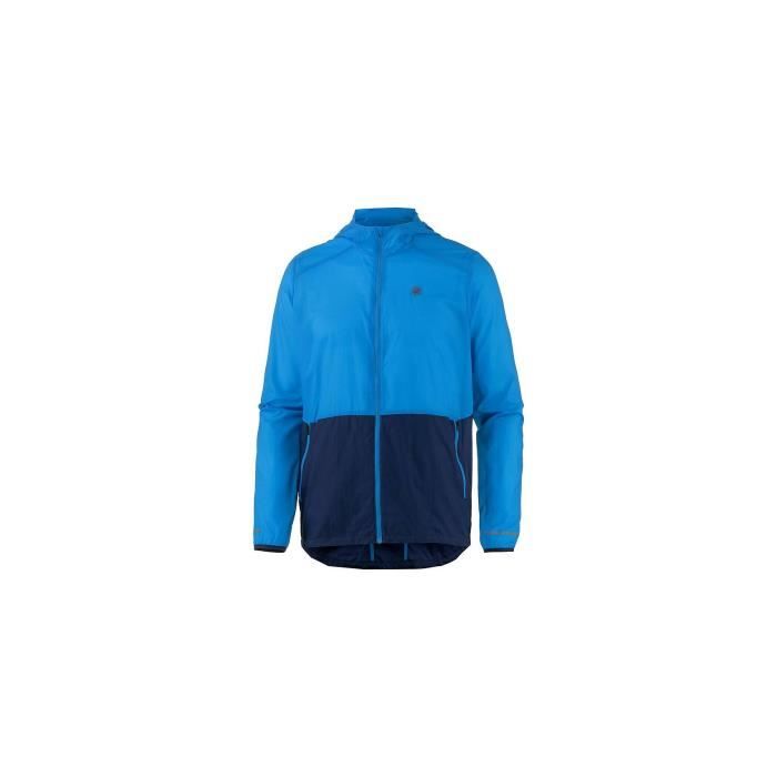 Veste Running ASICS Packable Jacket Bleue AH 2018 Homme
