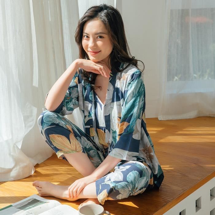 Pantalon pyjama online soie femme