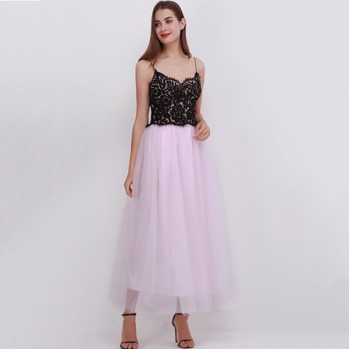 Jupe longue bouffante taille haute store