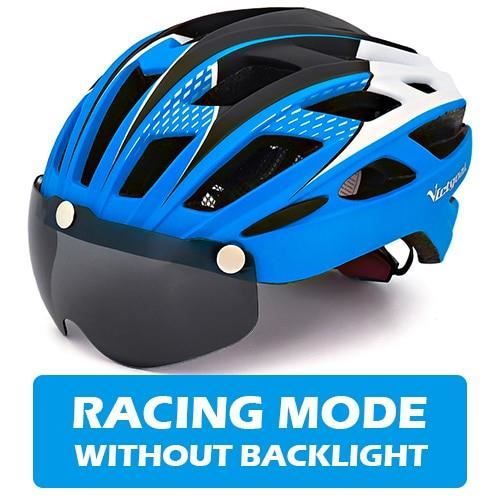 Casque Enfant Razor Blanc – Yeux Rigolos, Multi-sports (vélo, Skate), Taille 5+