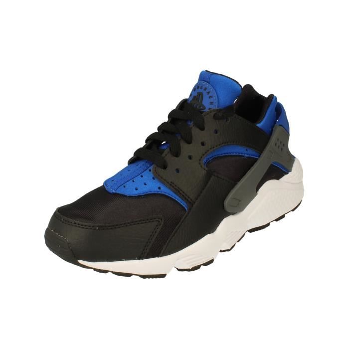 chaussures de running nike air huarache pour garçon - noir