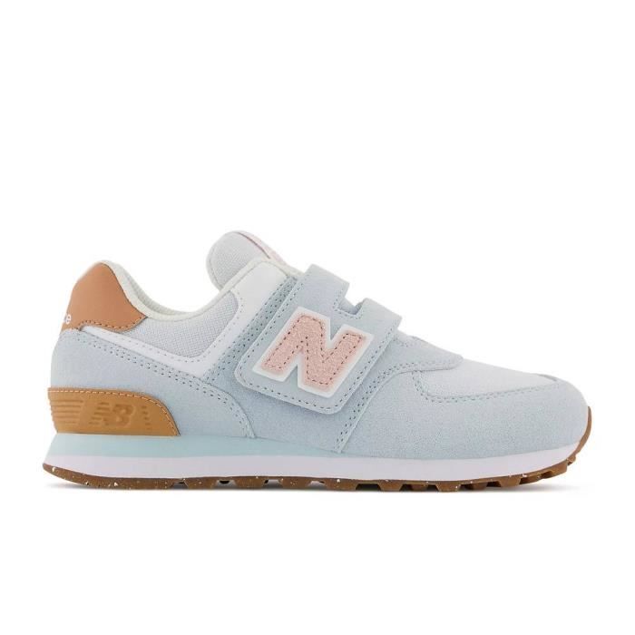 Chaussures pour enfant NEW BALANCE 574 Bleu Scratch Dessus synthetique Bleu Cdiscount Chaussures