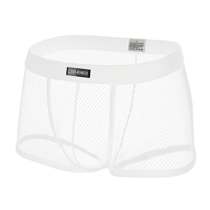 Shorty homme transparent online