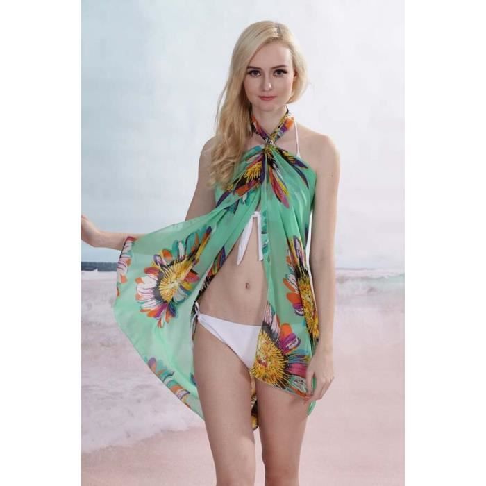 Robe de plage,Robe de plage en soie pour femmes,sexy,coverup