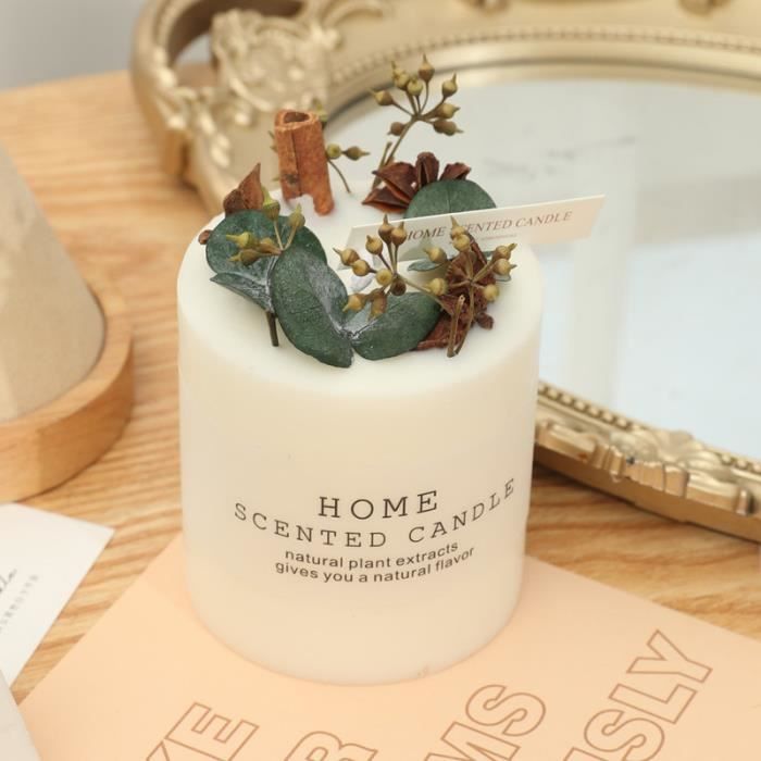 Bougie Aromathérapie En Céramique - Parfum Fleurs De Coco & Tubercules | Cire De Soja Longue Durée - TALENT CANDLES