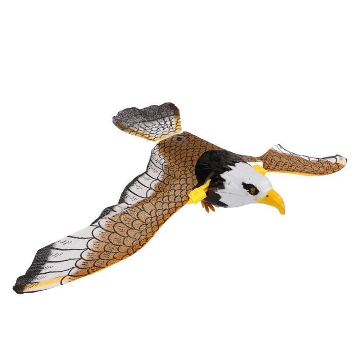 Comparer les prix de Jouet interactif automatique pour chat - OMABETA - Aigle avec lumière et son - Plastique et toile