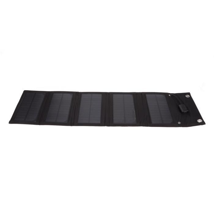 Panneau Solaire Pliable 10W étanche Avec USB - Solarr, Monocristallin, Portable Pour Camping