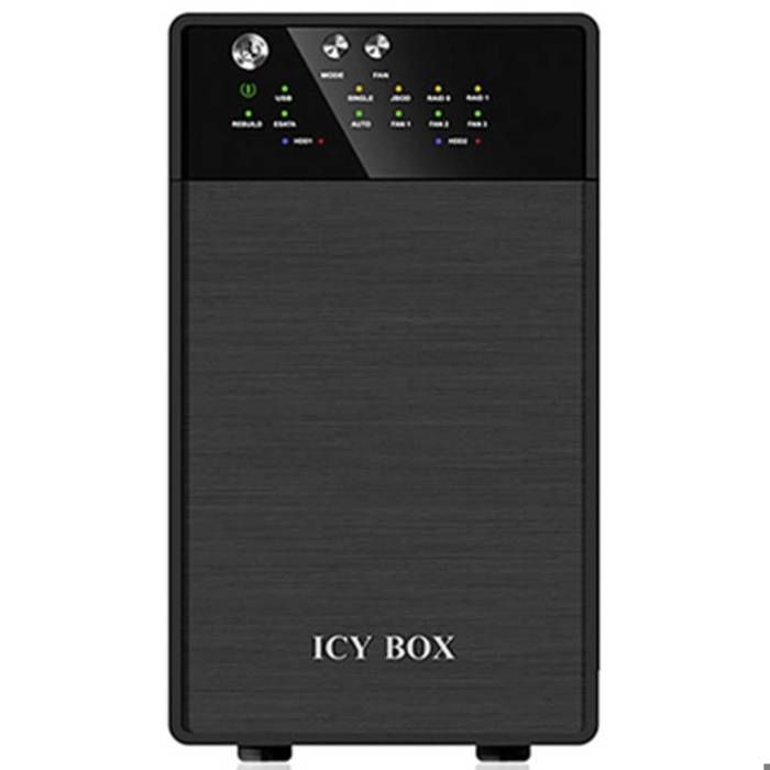 ICY BOX IB RD3620SU3 boîtier de disques 0 To Bureau Neuf - vue 4