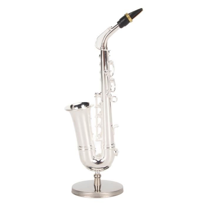 SALALIS modèle de saxophone miniature Saxophone Miniature avec support et  étui, Mini Instrument de musique, modèle loisirs bijoux - Achat / Vente  saxophone SALALIS modèle de saxophone miniature Saxophone Miniature avec  support