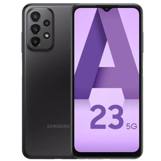 Smartphone - SAMSUNG - Galaxy A23 - 5G - 8Go RAM - 128Go Noir