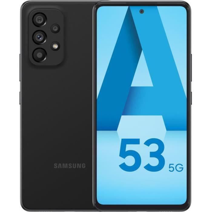 SAMSUNG Galaxy A53 5G 128Go Noir + Avec Un Adaptateur Rapide Cdiscount Téléphonie