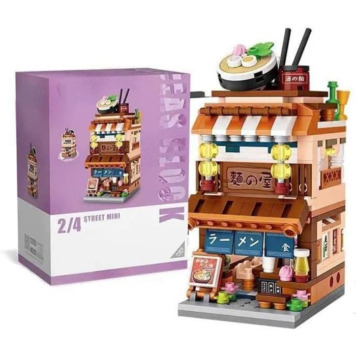 Kit De Mini-Blocs Street View Japonais, 412 Pièces Modulaire Maison ...