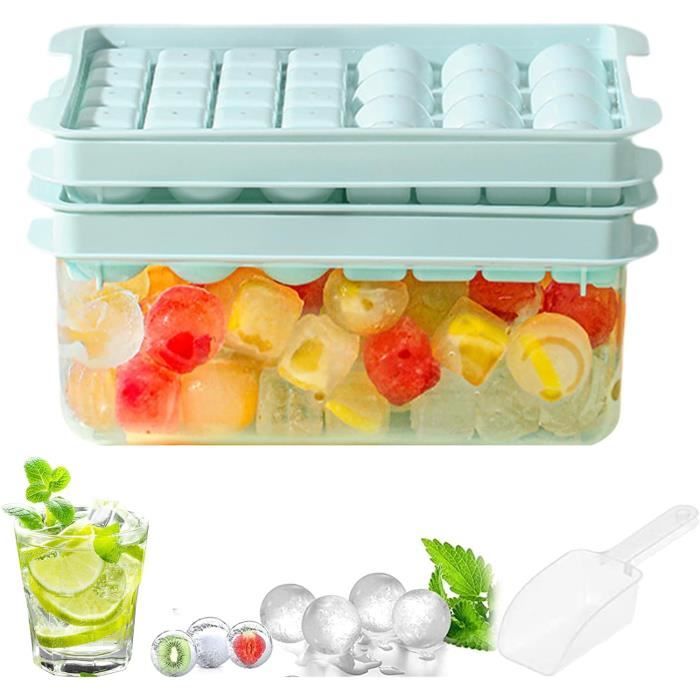 EASYLOCK Lot De 6 Boîtes De Conservation Alimentaire Avec Couvercles Hermétiques, Réutilisables, 500 Ml, 180 Ml