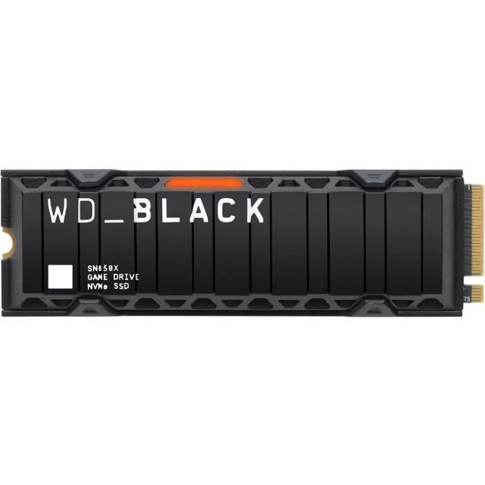 Sn850X 1To M.2 2280 Pcie Gen4 Nvme Ssd Pour Le Gaming Avec Dissipateur ...