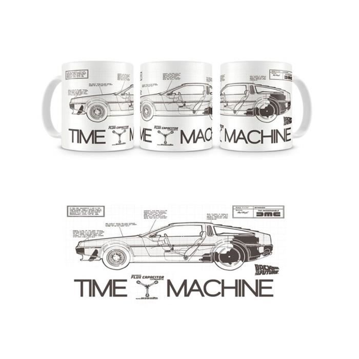 SD TOYS RETOUR VERS LE FUTUR MUG TIME MACHINE