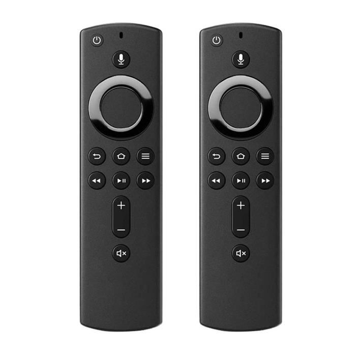 Télécommande Remplacement Fire TV Stick - Compatible 4K Et 2ᵉ Génération, Avec Contrôle Vocal