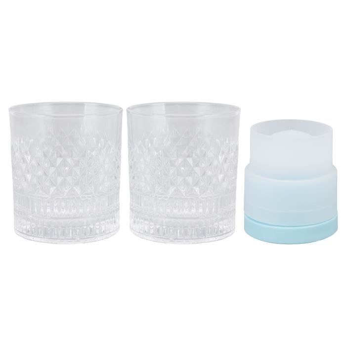 Verres À Whisky Carrés En Verre Lot 4 Verres Haut Gamme - France