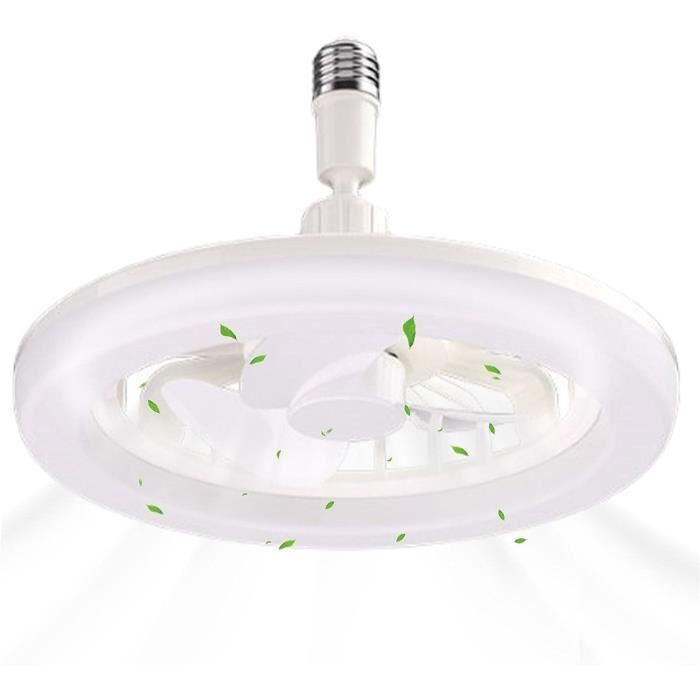 Ventilateur de plafond avec luminaire, lustre, lampe E27