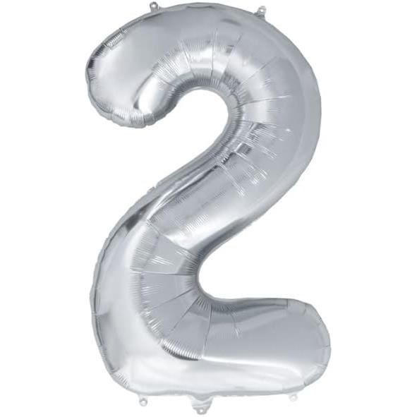 Ballon Anniversaire 2 Ans U2022 Xxl Ballon Géant Set 101Cm + 45 Cm Ballon Anniversaire 2 Ans U2022 Xxl Ballon Géant Set 101Cm + 45 Cm